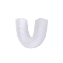 Automatic U Shaped Toothbrush Pack (Body+Head)(White)